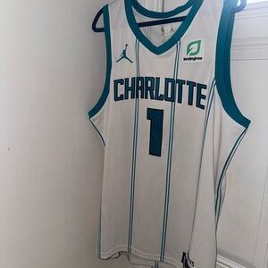 2022-23 Charlotte Hornets lamelo Ball Association Edition Issued Jersey Size Xxl